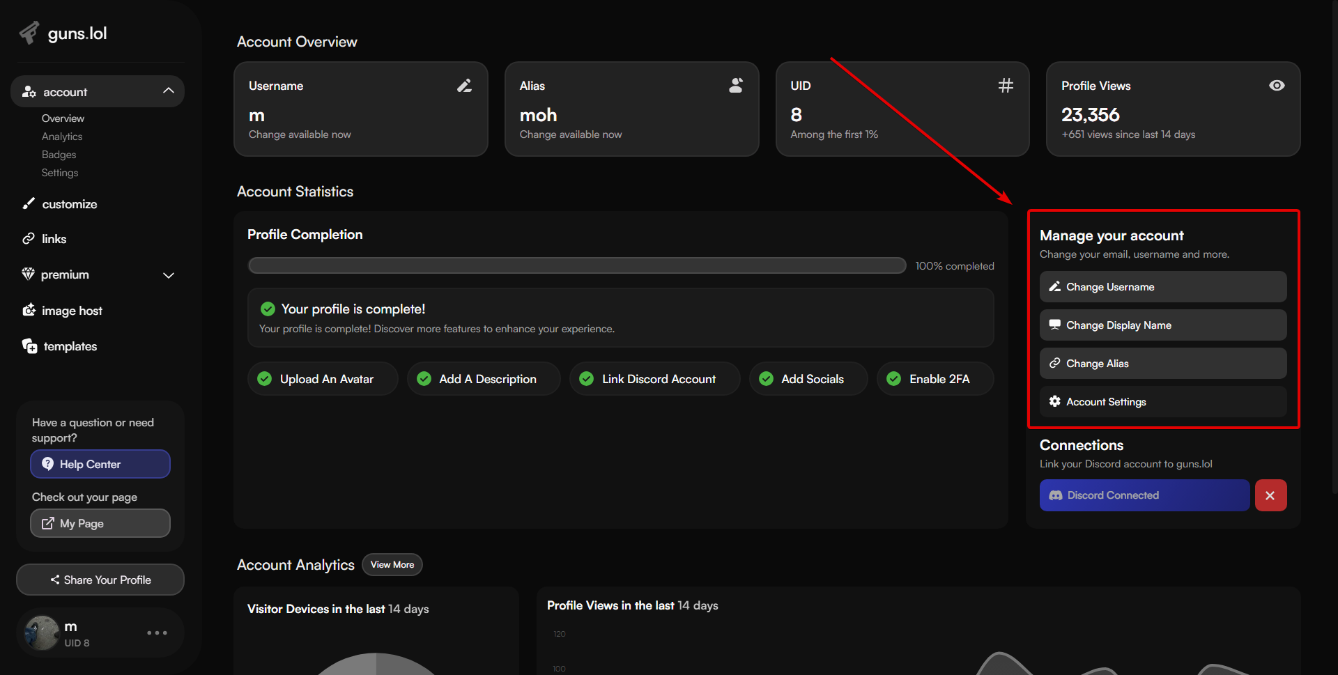 Change Username
