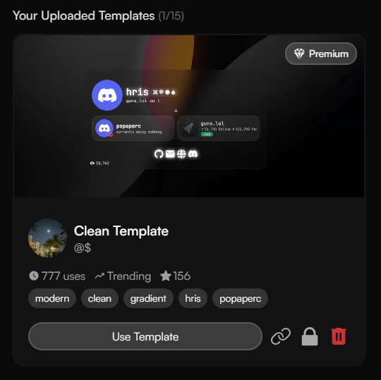 Manage Templates